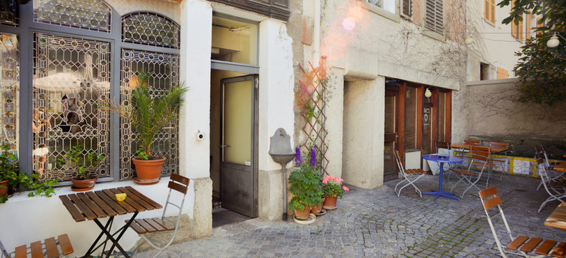 Terrasse des Deux-Clefs à Porrentruy
