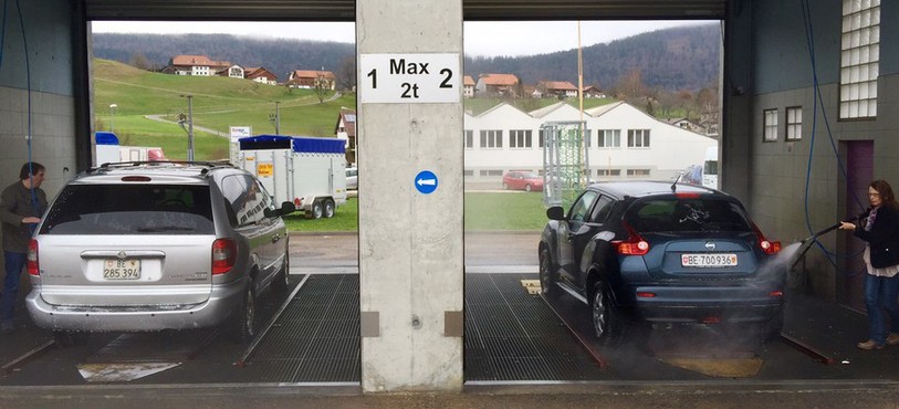 Le phénomène fait l'affaire des stations de lavage de voitures...