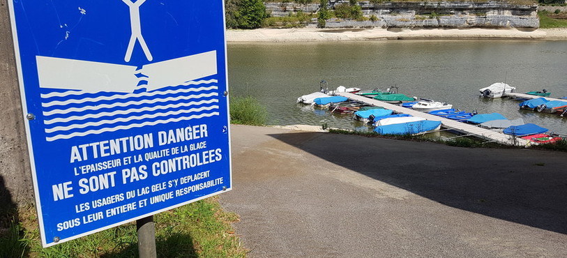 Le Doubs au niveau des Brenets