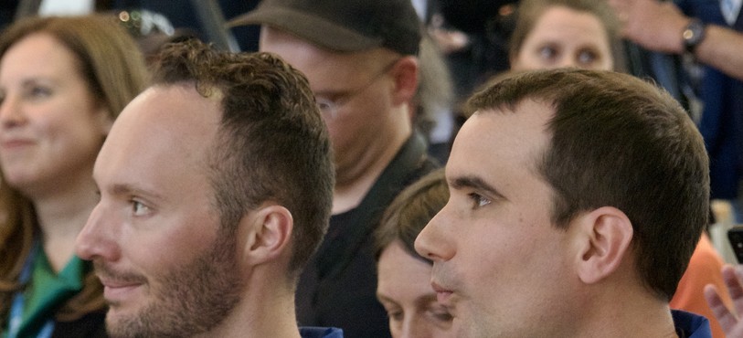 Marco Sieber et Raphaël Liégeois