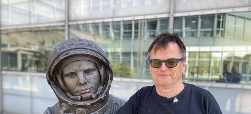 Youri Gagarine et Roland Keller