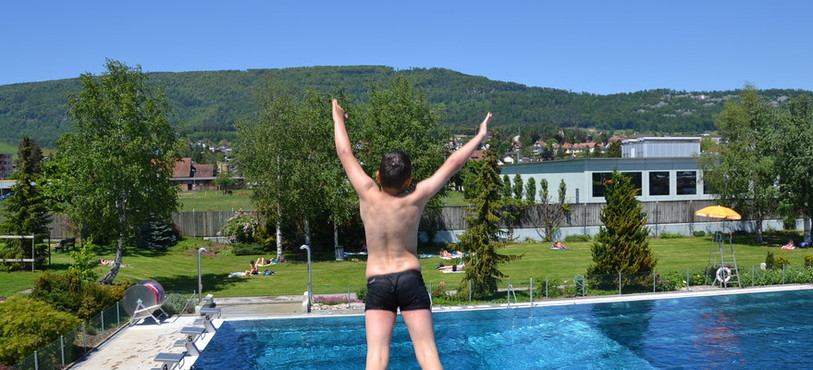 Le roi du plongeon à l'oeuvre!