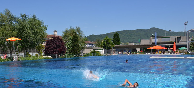 L'eau n'était pas particulièrement chaude samedi: 21 degrés.