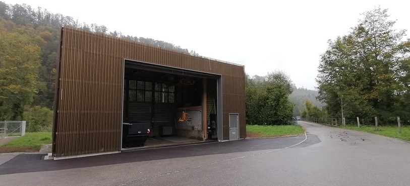 Le centre de déchets carnés de Soyhières a été inauguré ce jeudi.