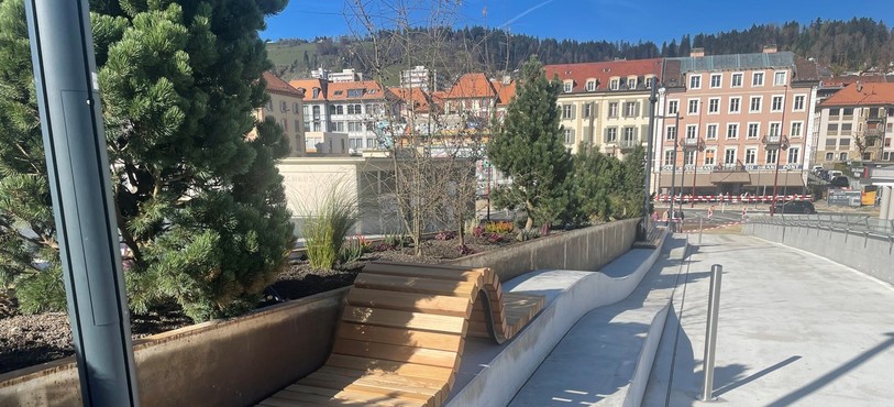 Grand-Pont, banc, La Chaux-de-Fonds