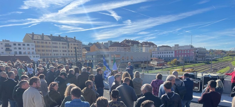 Inauguration du Grand-Pont à La Chaux-de-Fonds