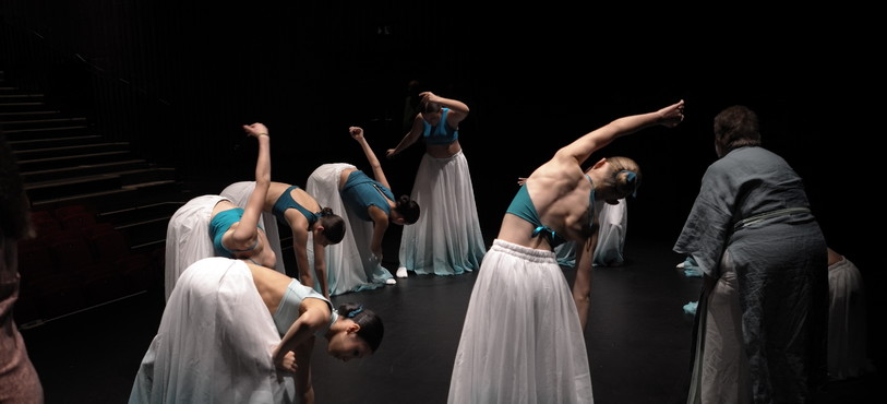 Les danseuses de l'Atelier de Danse Joëlle Prince en répétition