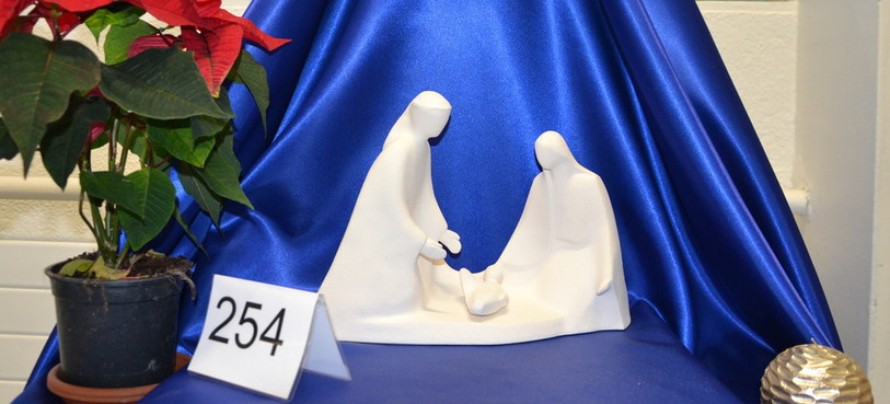 La crèche offerte par le Pape François