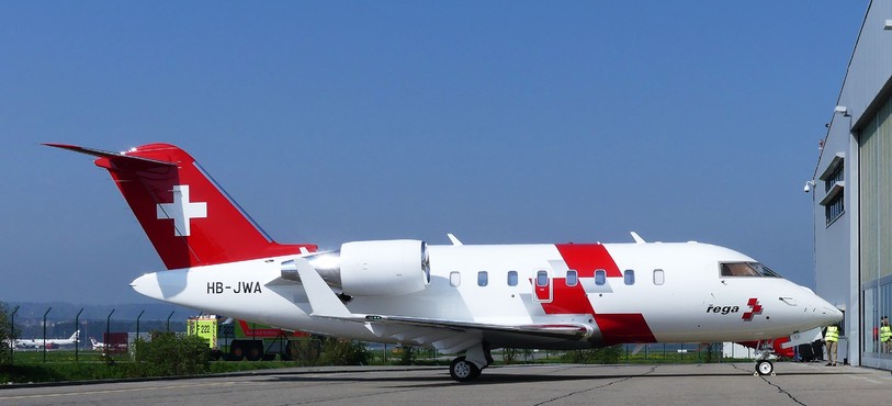 Avion-ambulance Bombardier Challeger 650