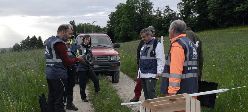 Bénévole de l'association SOS Sauvons les Faons