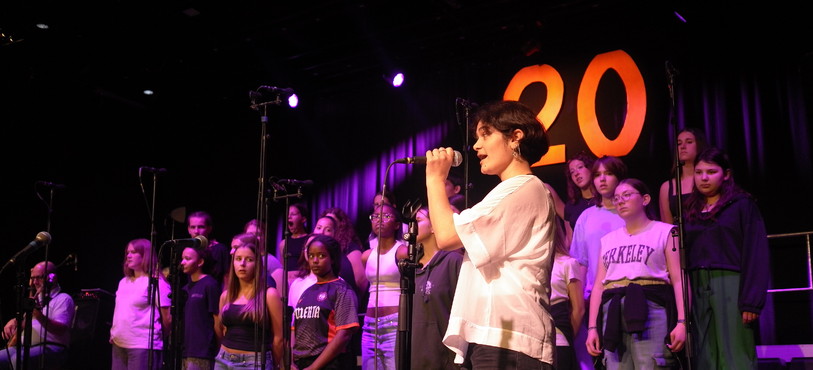 Répétition générale du concert du 20ᵉ anniversaire du Chœur du Collège de Delémont