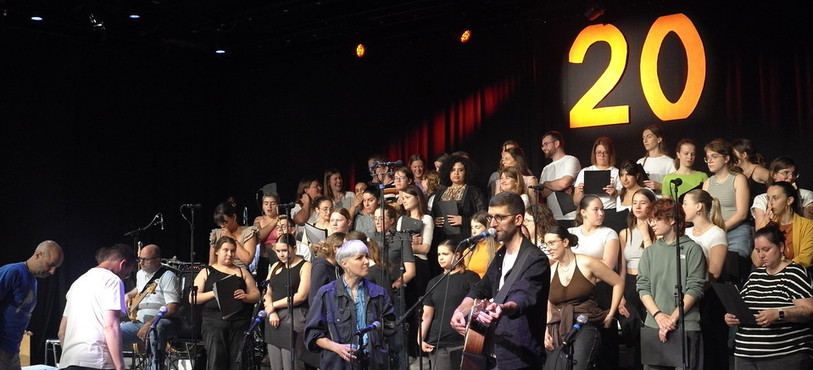 Répétition générale du concert du 20ème anniversaire di Choeur du Collège de Delémont