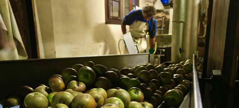 Pressoir à pommes à Glovelier