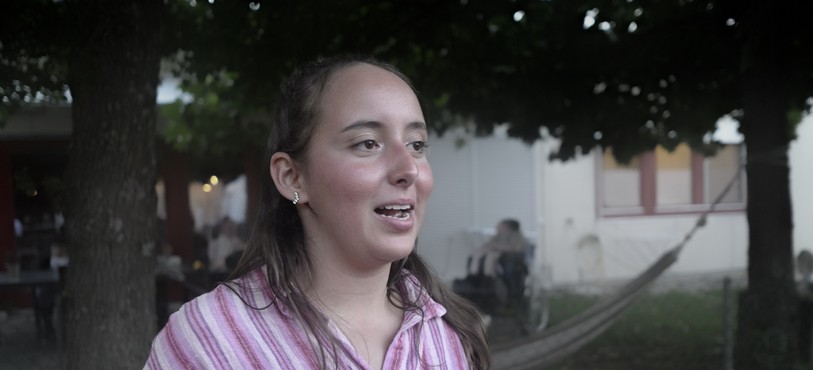 Léa Kottelat, une des organisatrice