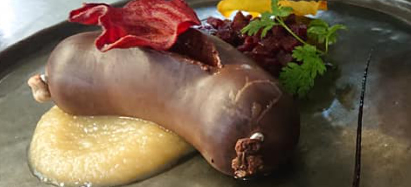 Le boudin proposé par le Restaurant du foyer 