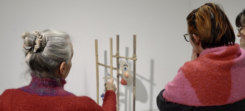 Installation "Eole" de Carine Vuilliomenet