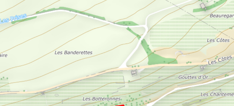 Landeron (Photo : Géoportail du SITN)
