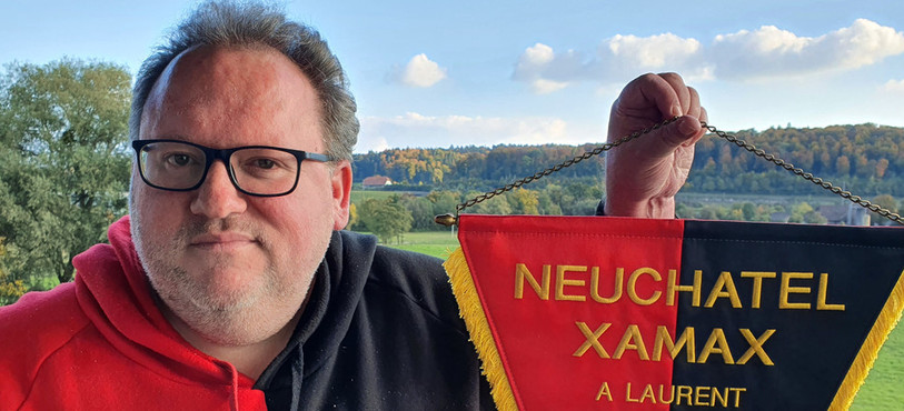 L'archiviste de Neuchâtel Xamax FCS Laurent Weber.