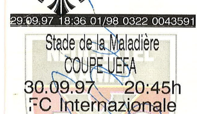 Archives de Xamax, collection de Laurent Weber, archiviste officiel