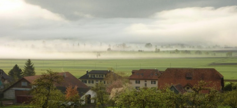 Ces plaines brumeuses accompagneront la présentation des activités du Parc. (Photo : Parc Chasseral / Muriel Morand-Pilot).