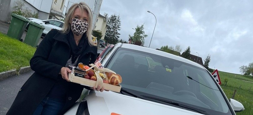 Prêts au départ pour Roches !