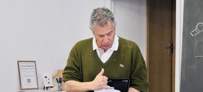 Atelier de dessin Denis Tcheskiss