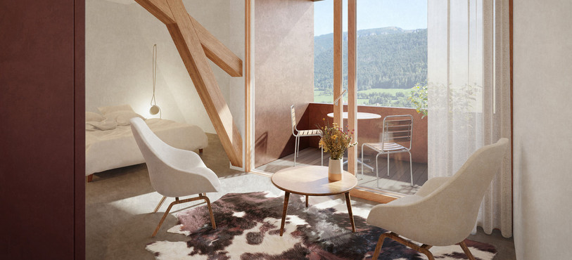 L'hôtel comportera des chambres 4 étoiles, comme celle-ci. (Photo : 3DM).