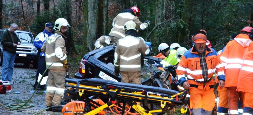 Un sapin s’abat sur une voiture entre Vendlincourt et Courtavon