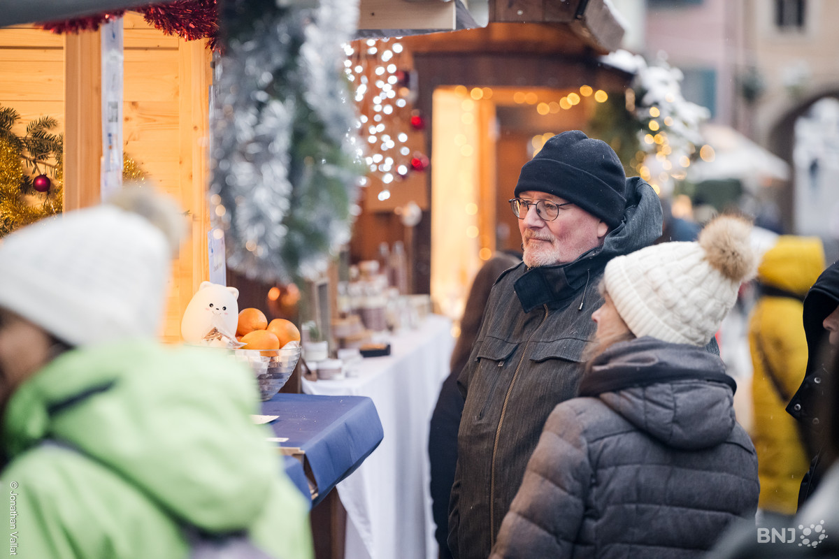 25e marché de Noël de StUrsanne RFJ votre radio régionale