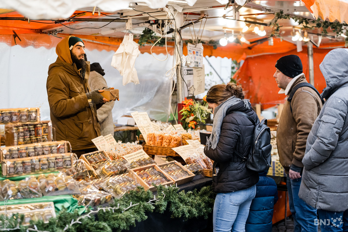 25e marché de Noël de StUrsanne RFJ votre radio régionale