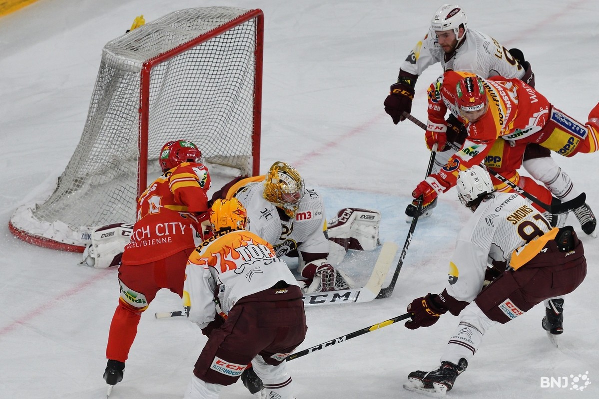 Le HC Bienne Défiera Genève-Servette En Quart De Finale Des Play-off ...