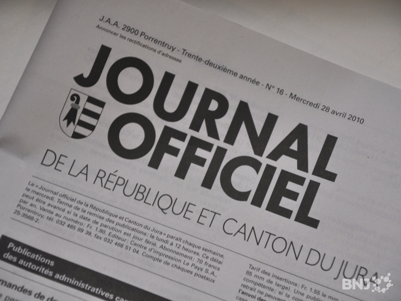 Le Journal Officiel Sera Digitalisé - RFJ Votre Radio Régionale